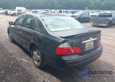 2003 Toyota Avalon Xls z USA, uszkodzony, nr VIN 4T1BF28B63U275714